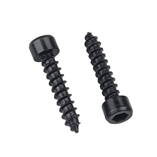 Tornillos autorroscantes M4x40 mm 30 piezas acero carbono miniatura 1