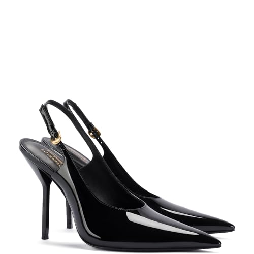 x Altuzarra Pump In Black Patent Leather2