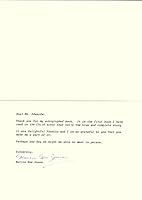 Algopix Similar Product 1 - Marcia Mae Jones  Typed Letter Signed