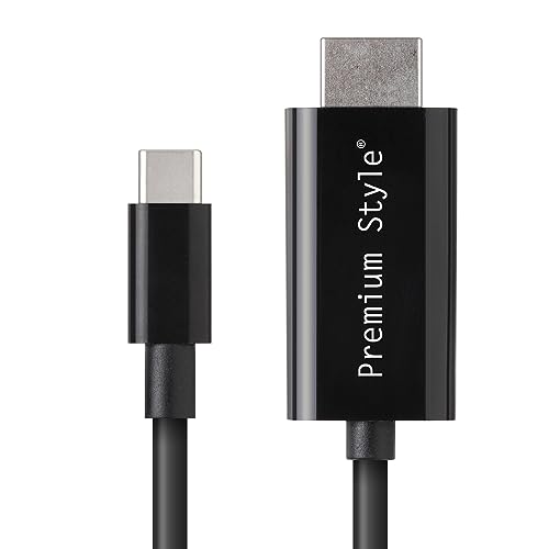 Premium Style USB TYPE-C HDMIミラーリングケーブル 2m PG-SUCTV2MBK