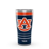Tervis Traveler Auburn Tigers - MVP Triple Insulated Tumbler Travel Cup Keeps Drinks Cold & Hot, 20oz, Stainless Steel