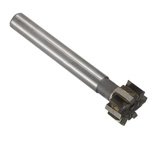 Fraise à rainurer en T en carbure de tungstène durable pour fraisage CNC