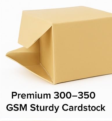 Image of Nikkah Mubarak Favor Gift | Premium Wedding Return Box for Guests | Elegant Bow-Top Cardstock Packaging for Sweets & Chocolates (10)