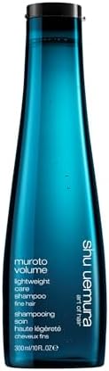 Shu Uemura, Lightweight Care Shampoo Muroto Volume, Fine Hair, Silicone & Paraben Free, Long-Lasting Volume, 300 ml