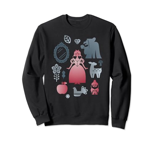 Sweatshirt Disney Snow White Simplistic Collage le cadeau idéal pour les passionnés