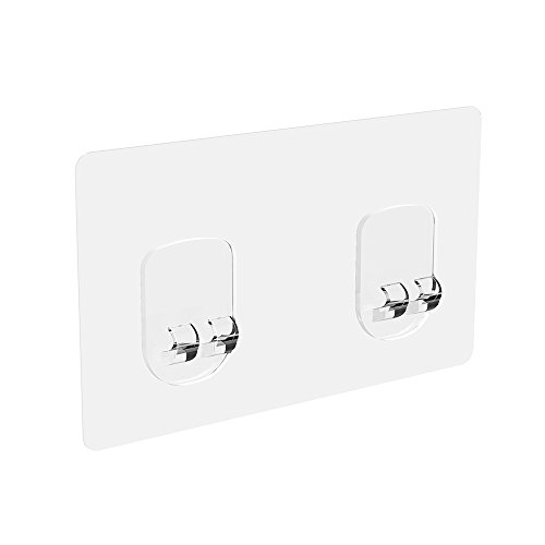 Oriware Transparenter Kleber für Duschregal und Badezimmerregal [4 Pack]