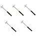 TOYANDONA 5 Stück Snooker Bridge Einstellbarer Billiard Cue Halter mit Orangefarbenem und Silbernem für Pool und Snooker Langlebig Bedienen