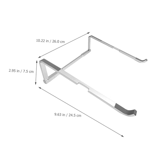Soporte Plegable Metálico para Laptop Cabilock Plata miniatura 2