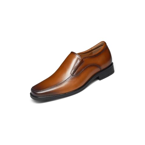 Image of GIFENNSE Mens Loafers Leather Slip-on Dress Shoes