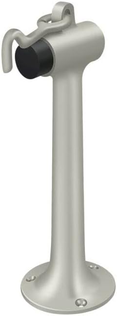 Deltana DSF830U10B Floor Mount; 8" Bumper with Hook & Eye; Heavy Duty; Oil Rubbed Bronze Finish