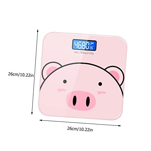 Báscula digital para cuerpo con vidrio templado y carga USB miniatura 2