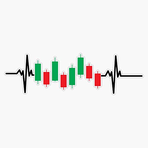 Y3S trading heartbeat | trader lifestyle | forex lifestyle | cryptocurrency | crypto trading Sticker Vinyl Bumper Sticker Decal Waterproof 5''