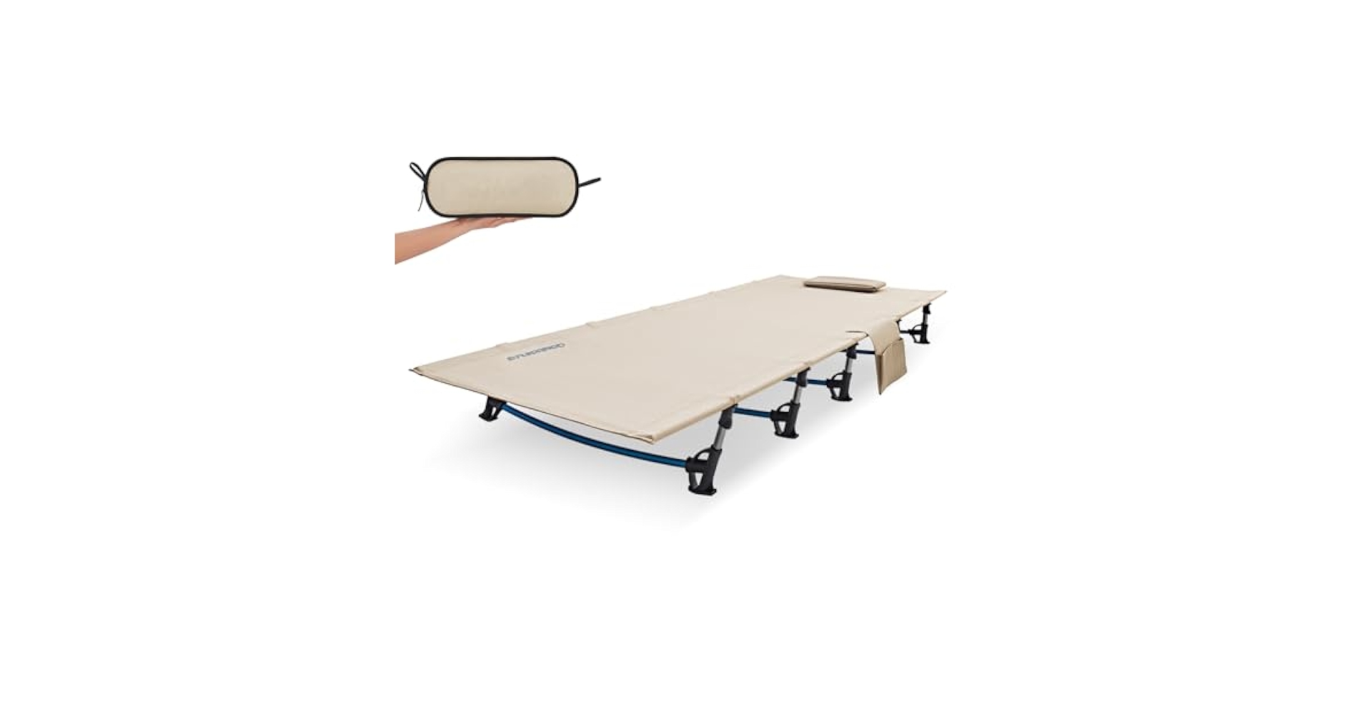 FUNDANGO YLANG COT L コット Amazon.com: FUNDANGO Camping Cot for Adults, Padded Camp
