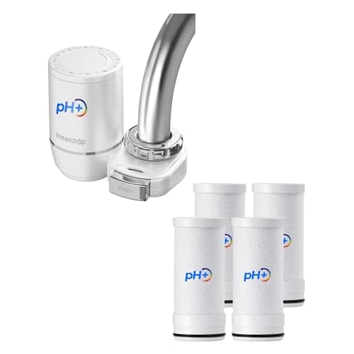 [Alkaline] Waterdrop Water Filter for Sink Faucet, Filter Life Reminder, 320 Gallon Tap Water Filter for Kitchen Sink, NSF Certified Reduces Chlorine, | Fridge.com
