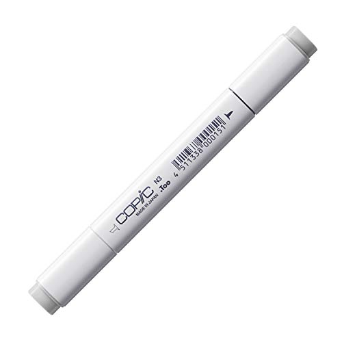 Copic Marker with Replaceable Nib, N3-Copic, Neutral Gray