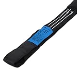 Mode 6.56ft x 1.96inch Black Steel Wire Sling 1-Pack | 4409lbs Capacity | Lifting Sling, Rigging Sling with Aircraft, Lifting Strap & Truss Rigging Straps for Industrial Heavy Lifting