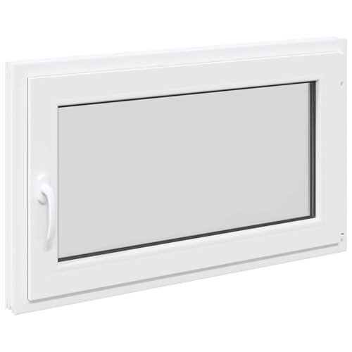 Fenêtre de sous-sol RISOR PVC blanc verre insonorisé - 2