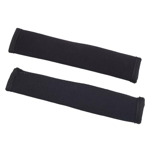 WEBEEDY Black Kayak Paddle Grips Kayaking Accessories,Non-Slip Rowing Paddle Grip,Removable Grips for Kayak Paddle and Universal Paddle Kayaking Sport Enthusiast Aquatic Activities,20×4.5cm/7.9×1.8