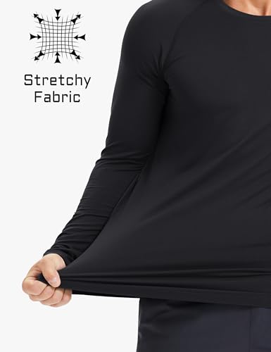 MAGCOMSEN Men's UPF 50+ Sun Protection Shirts Long Sleeve Quick Dry UV SPF Rash Guard Fishing Running Swim Athletic4