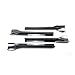 Car Side Skirt Extension Splitter A Pair Compatible for Jeep Grand Cherokee SRT/SRT8/Trackhawk 2012-2021 Plate Lip Bumper Winglet Body Kit(Glossy Black)