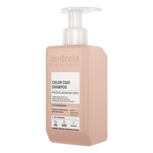 Andreia Professional Colour Protect Shampoo Colour Coat 300 Ml - Hair Care Shampoo For Dyed & Colour-Treated Hair - Protect + Extend Colour