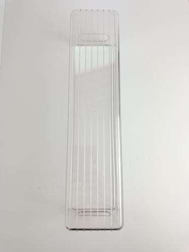 Image of Clear Plastic Organization Bin - (16 inch L x 4 inch W x 5 inch H) 1 pack