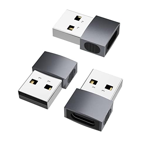 nonda Adaptador USB C Hembra a USB Macho (3 Pack) Cover