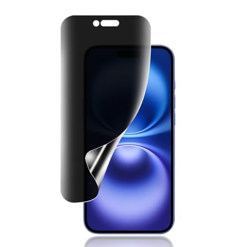 iPhone 16 Pro Max 覗き見防止フィルム いpほね16promax 保護フィルム TPU素材 【柔らかいTPU素材 自動修復】 気泡ゼロ 指紋防止 3D設計 キズ修復 浮き防止 アイフォン16プロマックス 対応 液晶保護フィルム