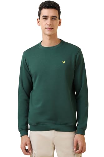 Image of Allen Solly Men's Cotton Crew Neck Sweatshirt