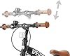 Deryan Vélo de Luxe pour Enfant 14" | 3en1 | Vélo avec Selle réglable et Guidon | Vélo Enfant pour garçons et Filles | vélo d'équilibre | Noir #3