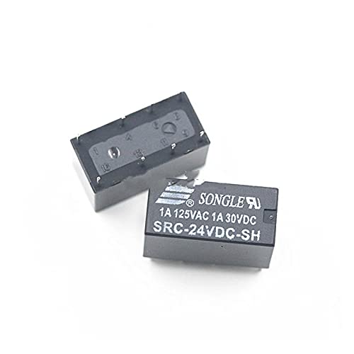Relais de signal 12VDC JCAKES Src-05 inverseur 8 broches pour circuit électronique