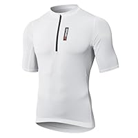 MEETYOO Kurzarm ＆ Langarm Herren Rennrad Trikot, atmungsaktiv, leicht, schnelltrocknend, mit leicht öffnendem Reißverschluss und 3 Rückentaschen, ideal für Frühling Sommer
