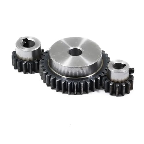 Engranaje recto de 1,5 m y 22 dientes con orificio interior de 15 mm