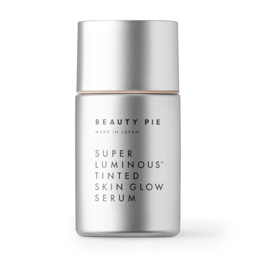 Beauty Pie Superluminous Tinted Skin Glow Serum Light/Medium Shade | Skincare-Makeup Hybrid with Sheer to Light Coverage Dewy Radiant Finish Hyaluronic Acid & Peptides
