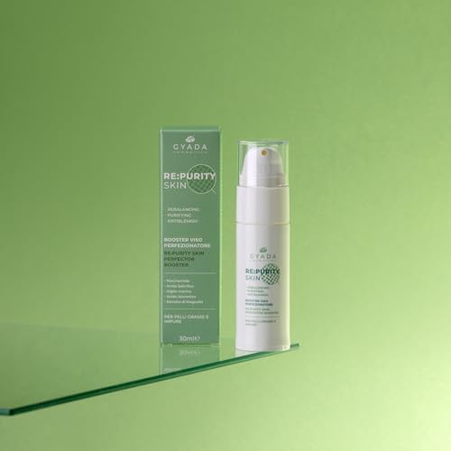 Gyada Cosmetics, Re:Purityskin Booster Viso Perfezionatore, Siero Viso Concentrato Per Pelli Grasse, Impure, Miste E A Tendenza Acneica, Riduce L’Eccesso Di Sebo, Con Acido Ialuronico, 30 Ml - 4