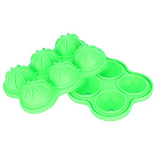 Molde silicona reutilizable para cubitos de hielo 6 celdas miniatura 4