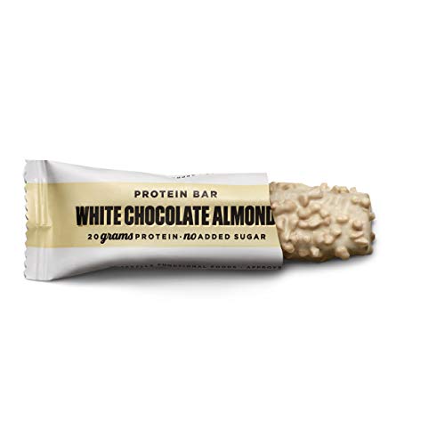 Barebells bar - White Chocolate Almond 12 Bar (660g Box) – Ansicht 6