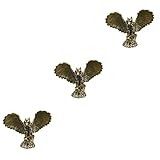 DÉCOR DE RICHESSE ET DE PROSPÉRITÉ : le décor de figurine de hibou livré avec le matériau, pas facile à déformer .