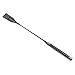 chenyesun Riding Crop Horse Whip for Equestrian Sports, PU Leather Equestrian Whip Crop Riding Double Slapper Horse Whip Flogger Black