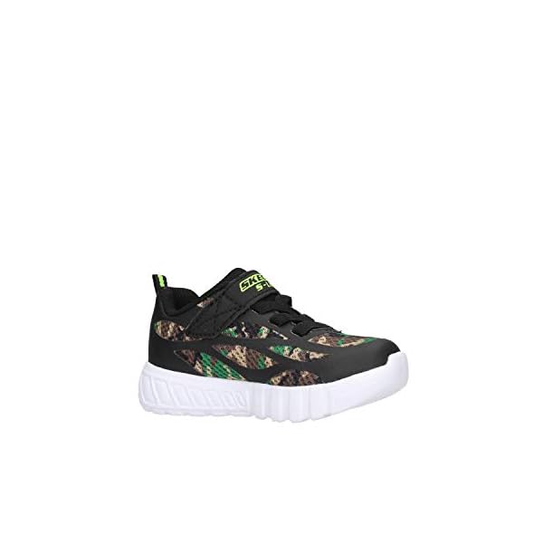 Skechers Kids Boys' Flex-Glow-Rondler Sneaker, Camo, 9 Medium US Toddler – Bild 7