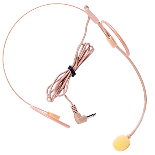 Levemolo Multifunctional Headset Microphone Lightweight Portable Head Worn Mic for Tour Guides Singing and Presentations Durable and Comfortable Earset with Sound Amplification