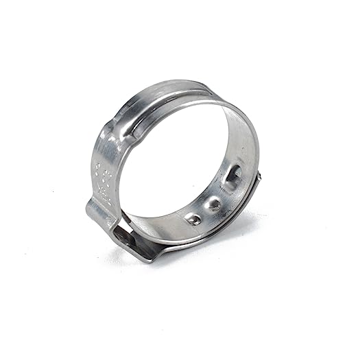 CRAFTHROU 10Pcs Braçadeiras De Mangueira De Aço Inoxidável Braçadeira De Mangueira Braçadeira De Tub