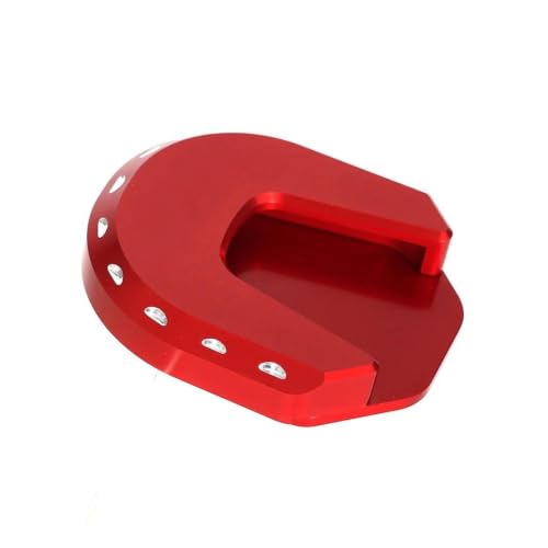 Extension béquille latérale moto rouge pour stationnement Super Cub