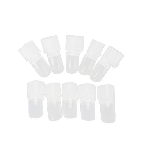 Nagellack-Schutz für Finger, Nagelschutz, Maniküre, Finger-Nagel-Kunst-Spitzen-Abdeckung, 10 Stück, Nagellack-Lack-Schutz-Halter, Nagel-Kunst-Spitzen-Clip-Kappen-Halter