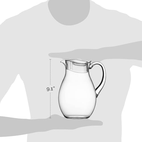 MosJos Acrylic Pitcher (72 oz), Clear Plastic, Water Pitcher with Lid, Shatterproof, BPA-Free Clear Pitcher, Ideal for Sangria, Lemonade, Juice, Iced Tea & More by MosJos - Image 7