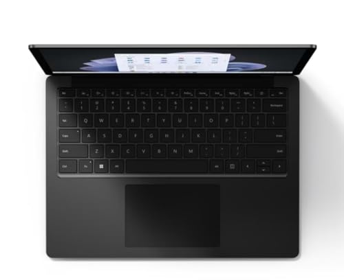 Microsoft Surface Laptop 5 Touchscreen Notebook, 13.5" FHD Display, Intel Corei7-1265, 16 GB RAM, 512 GB SSD, Amerikanische Tastatur, Schwarz, Windows 10 Pro (Generalüberholt) – Bild 5