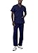 Adar Universal Divise sanitarie Unisex - Divise ospedaliere con Cordoncino - 701 - Navy - M