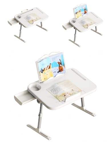 SJGEIDM������ �u�b�N�X�^���h �X�Α� 53cmX36cm �q�� �e�[�u�� ���G�`�� �������� �p�x���� �L�b�Y�f�X�N �׋��p �y�� �܂肽���ݎ� �Ǐ��� �M�L�� �u�b�N�X�g�b�p�[ ���[�e�[�u�� �v���[���g (�z���C�g,�Ǐ��p�{�I�t��)