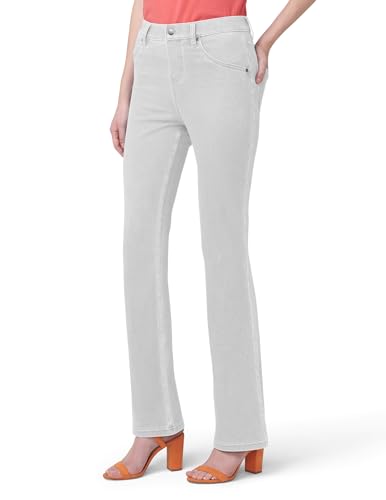 HUE Women's Ultra Soft High Waist Denim Baby Bootcut Leggings3