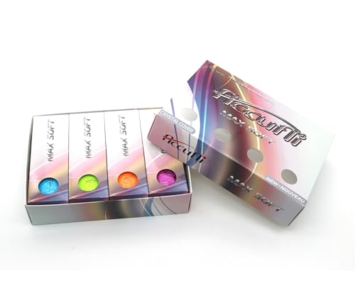 ACCUFLI Max Soft Golf Balls (Mix 12PK)